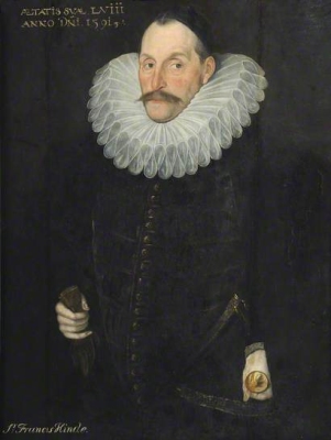 Sir Francis Hynde
by Hieronymous Custodis, 1591 2