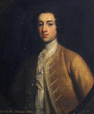 Sir Nevil Hickman, 5th Bt.
by Arthur Devis 2