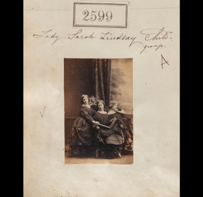 Mabel, Maud and Mary Lindsay (l-r)
by Camille Silvy, 1861 2