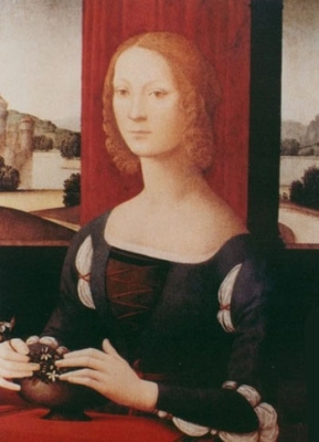 Caterina Sforza
by Lorenzo di Credi 1