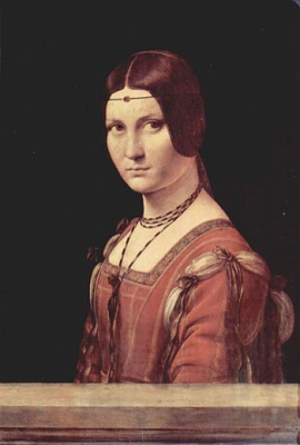 Lucrezia Crivelli
by Leonardo da Vinci 1