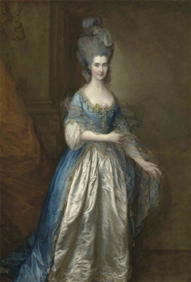 Mrs Frances Villelbois
by Thomas Gainsborough, 1777 1