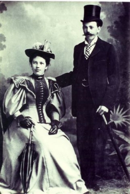 Walter and Rebecca McShane, 1896 1
