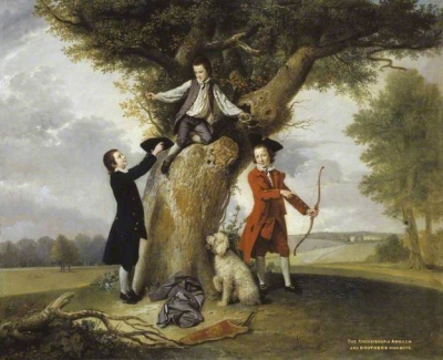 Hon. William, Charles and Frederick Stuart (l-r)
by Johann Zofany, 1764 1