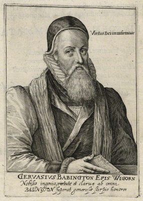 Gervase Babington
by Simon van de Passe 1