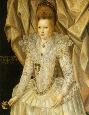 Margaret, Baroness Lovelace of Hurley
by John de Critz 1
