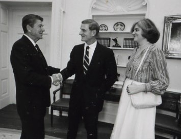 Nicholas and Shiela Platt
with Ronald Regan, 1982 2