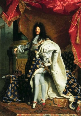 King Louis XIV of France
by Hyacinthe Rigaud, 17012